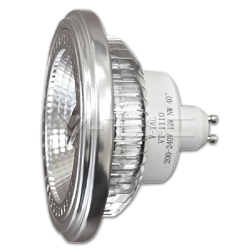 LED Bulb - LED Spotlight - AR111/GU10 12W 200-240V Beam 40 Sharp Chip Warm White